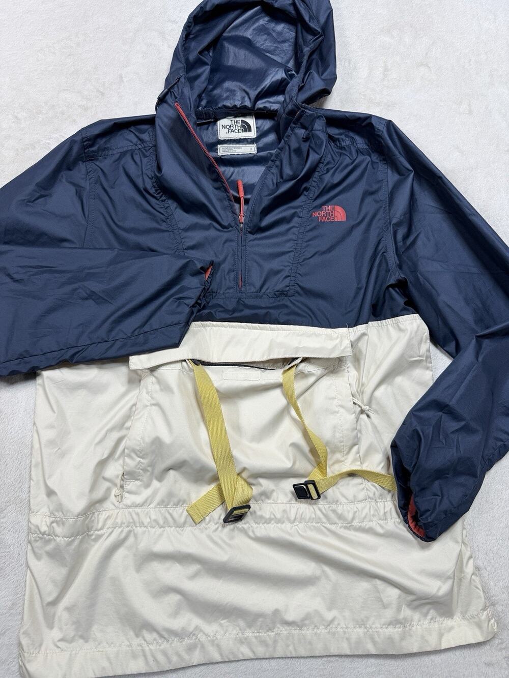 The North Face Fanorak Packable Anorak Windbreaker Jacket Womens Sm Fanny Pack